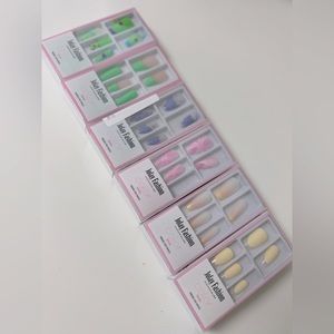 Jofay Fashion Press on Nail NWT Set of 6 Different Designs